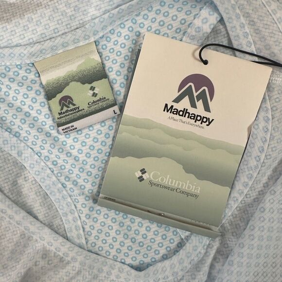 Columbia x MadHappy Cropped Tech Tank Top - Size Large - Picture 4 of 6